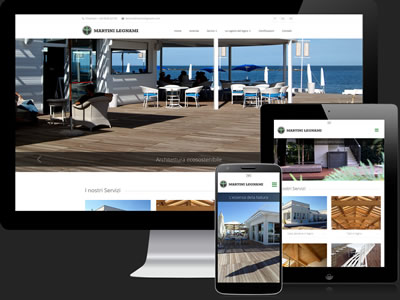 Martini Legnami - sito responsive